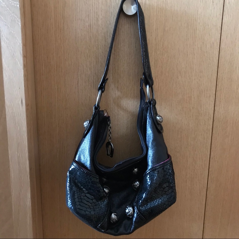 Betsey Johnson Black Slouchy Bag - Picture 5 of 5